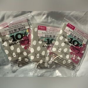 Lot of 3 Thirty-One Island Damask Party Thermal Can Coolers